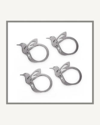 Picture of Napkin Ring Set Hummingbird