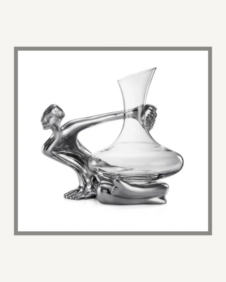 Picture of Glass Decanter Set on the Brink