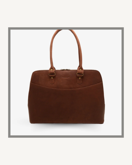 Picture of Ladies Leather Work Bag Tobacco