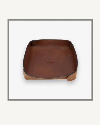 Picture of Leather Valet Tray Tan