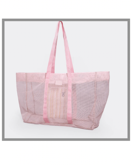 Picture of Meshie Jumbo Beach Bag Pink