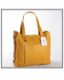Picture of Tote Zipper Handbag Mustard