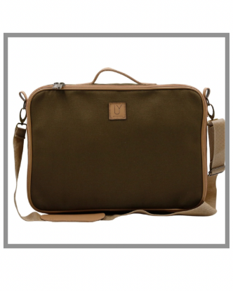 Picture of Laptop Bag – Khaki Canvas