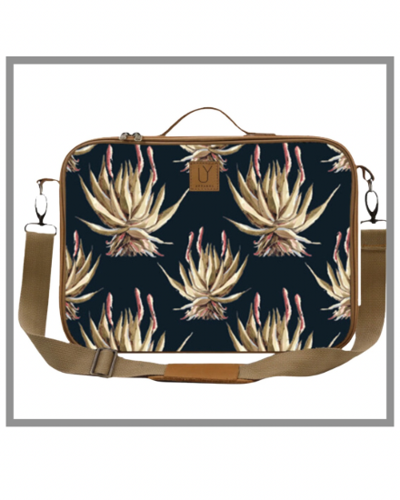 Picture of Laptop Bag – Navy Aloe
