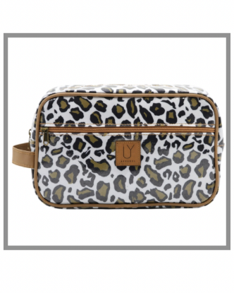 Picture of Large Toiletry Bag – Leopard Khaki