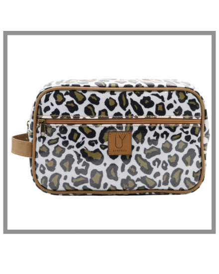 Picture of Large Toiletry Bag – Leopard Khaki