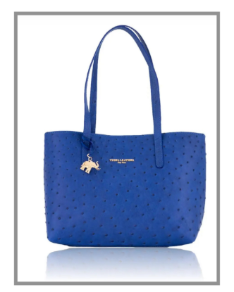 Picture of Ostrich Tote Bag Blue