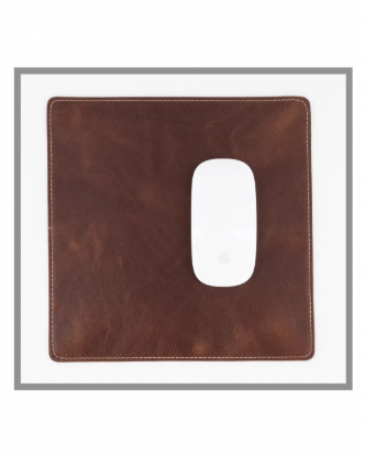 Picture of Genuine Leather Mousepad Brown