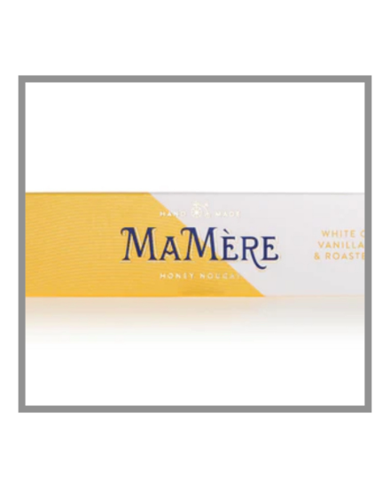 Picture of White Chocolate, Vanilla, Olive Oil & Almond Nougat 100g