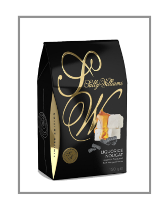 Picture of 150g Liquorice Flavoured Soft Nougat Pieces