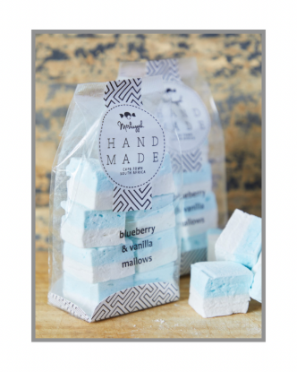 Picture of Marshmallow Squares Blueberry and Vanilla Double Layer 160g