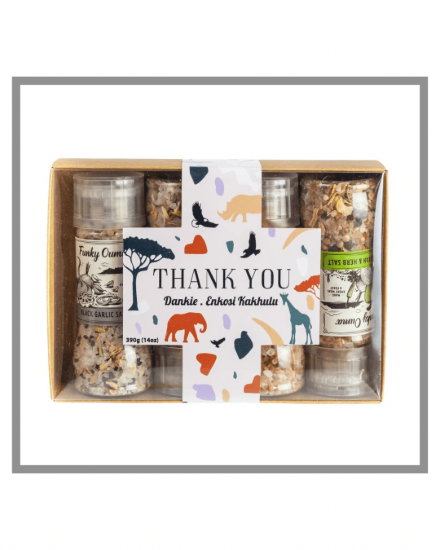 Picture of Four Pack Mini Gift Set Dankie Thank You Enkosi