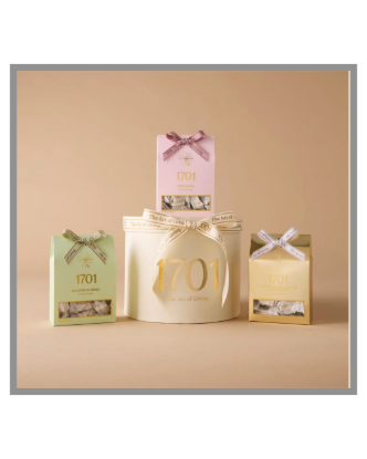 Picture of Honey Nougat Journey Medium 3 x 160g Classic Boxes Pastel Green