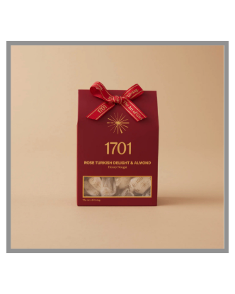 Picture of Rose Turkish Delight and Almond Honey Nougat Box 160g